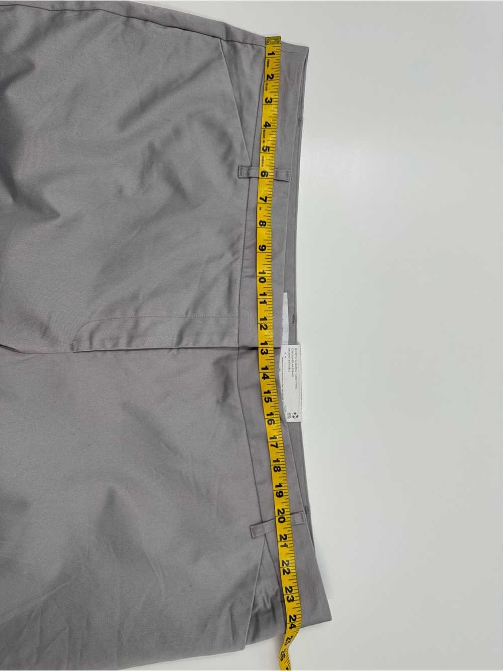 NWT Liz Claiborne Classic Light Gray Straight-Leg Dress Pants Size 24W - Picture 3 of 8